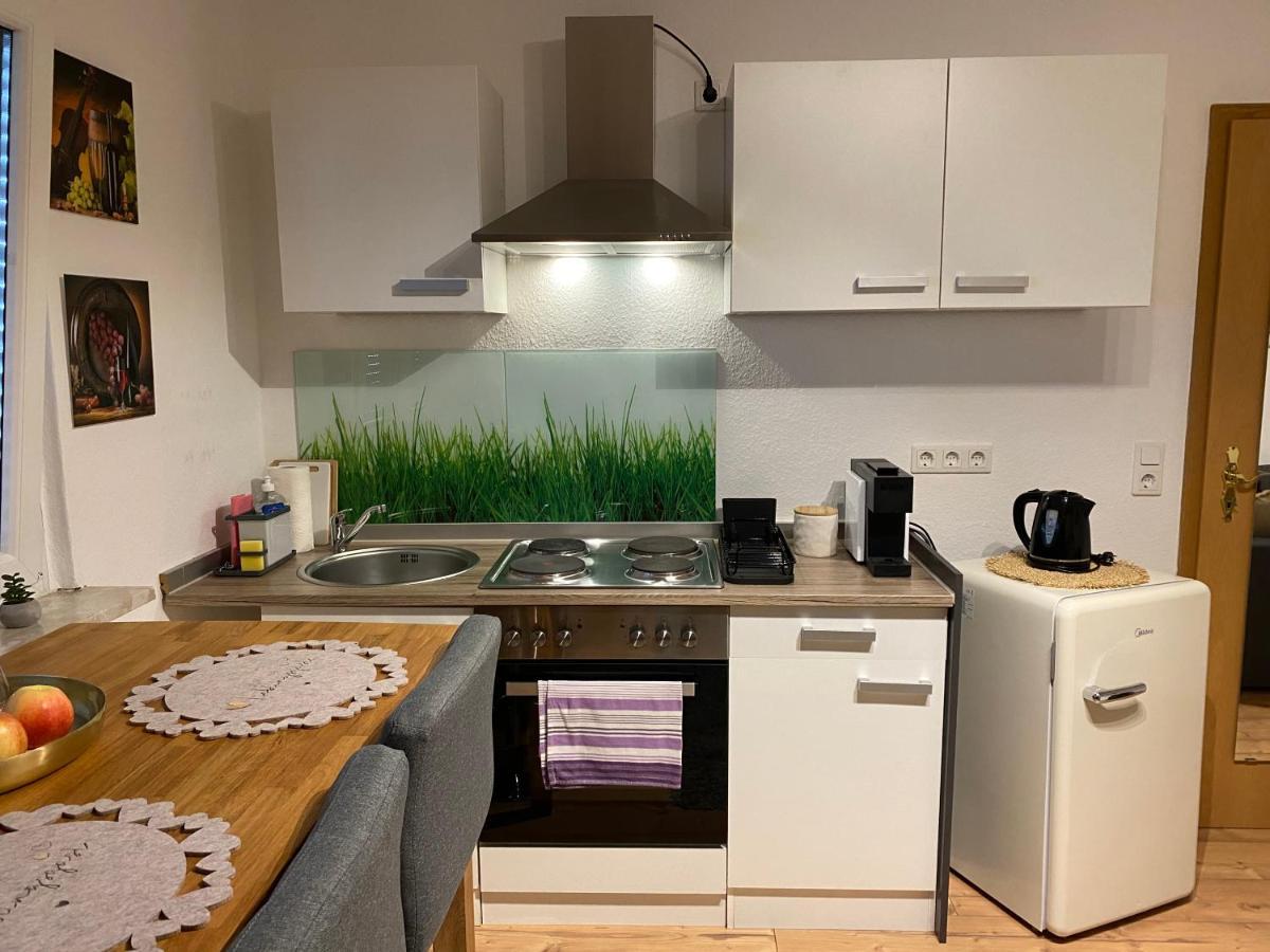 Kleines Apartment Mit Begehbarer Dusche Im Schlafzimmer エーバーバッハ エクステリア 写真
